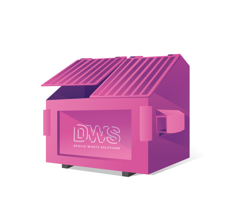 DWS 6 Yard Disposal Bin