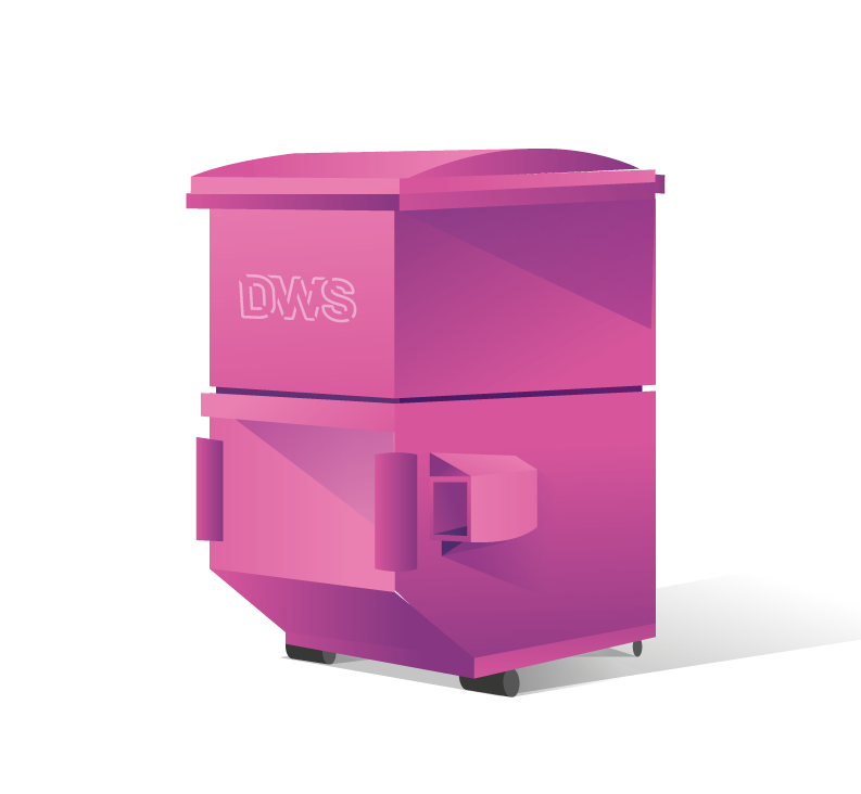 DWS 8 Yard Disposal Bin